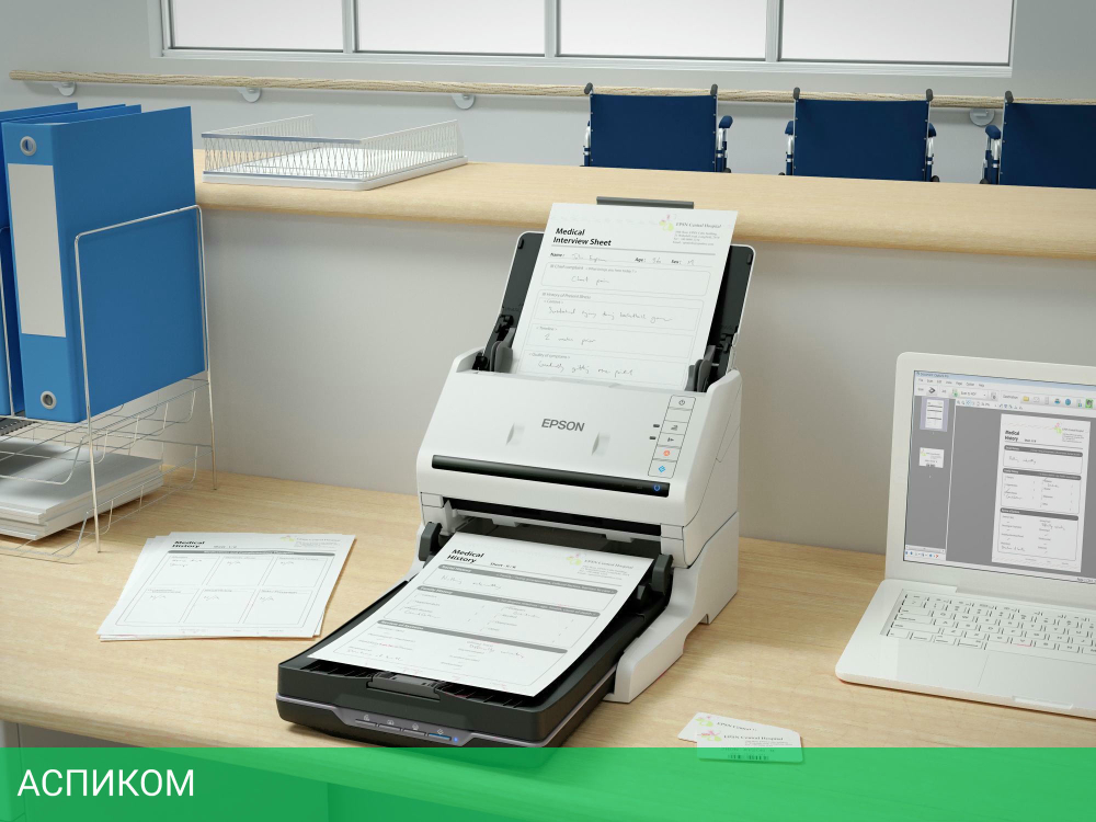 Сканер Epson WorkForce DS-770II (B11B262401)
