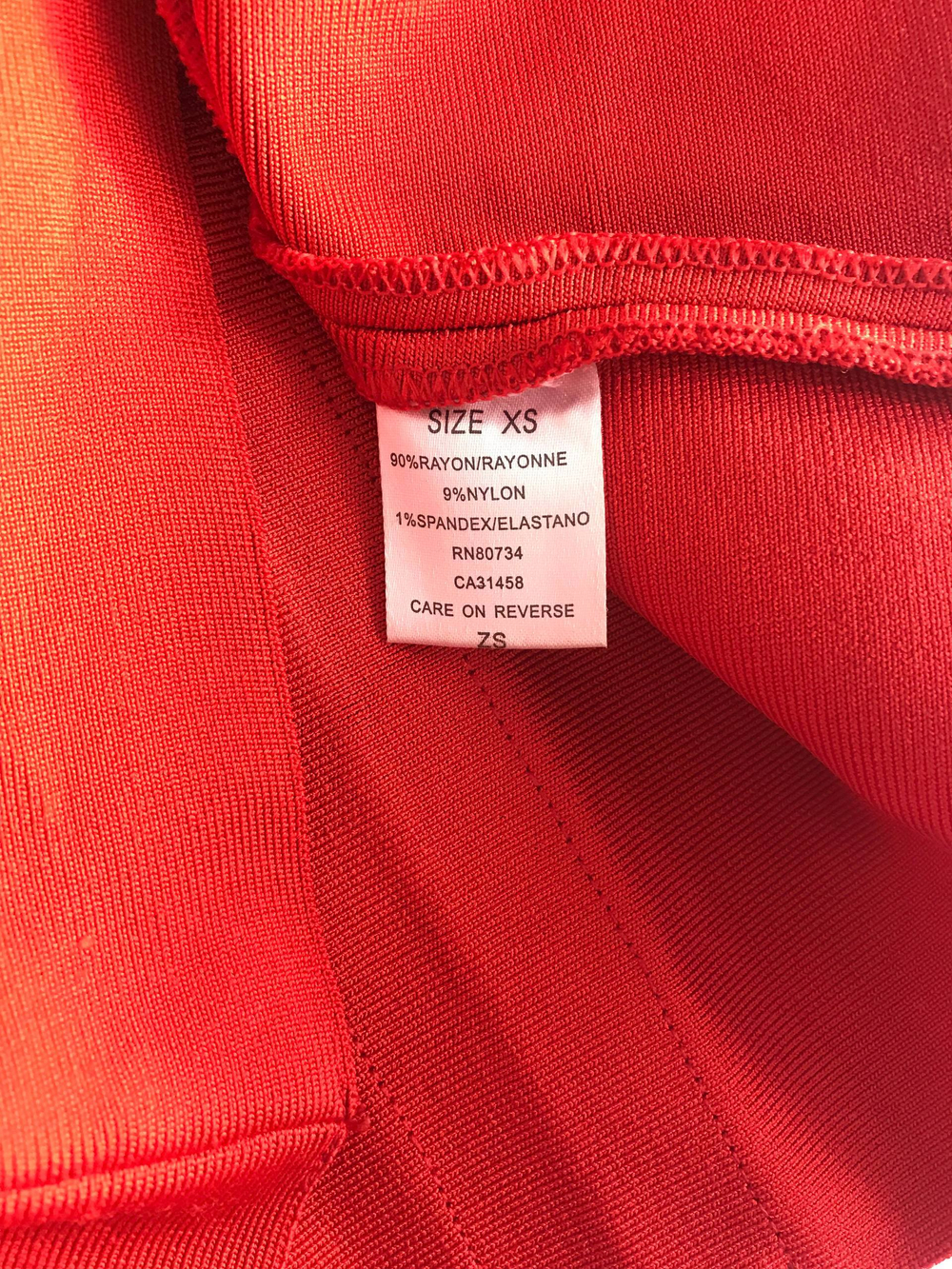 Юбка обтягивающего кроя, маркировка XS, визуально на 42 размер