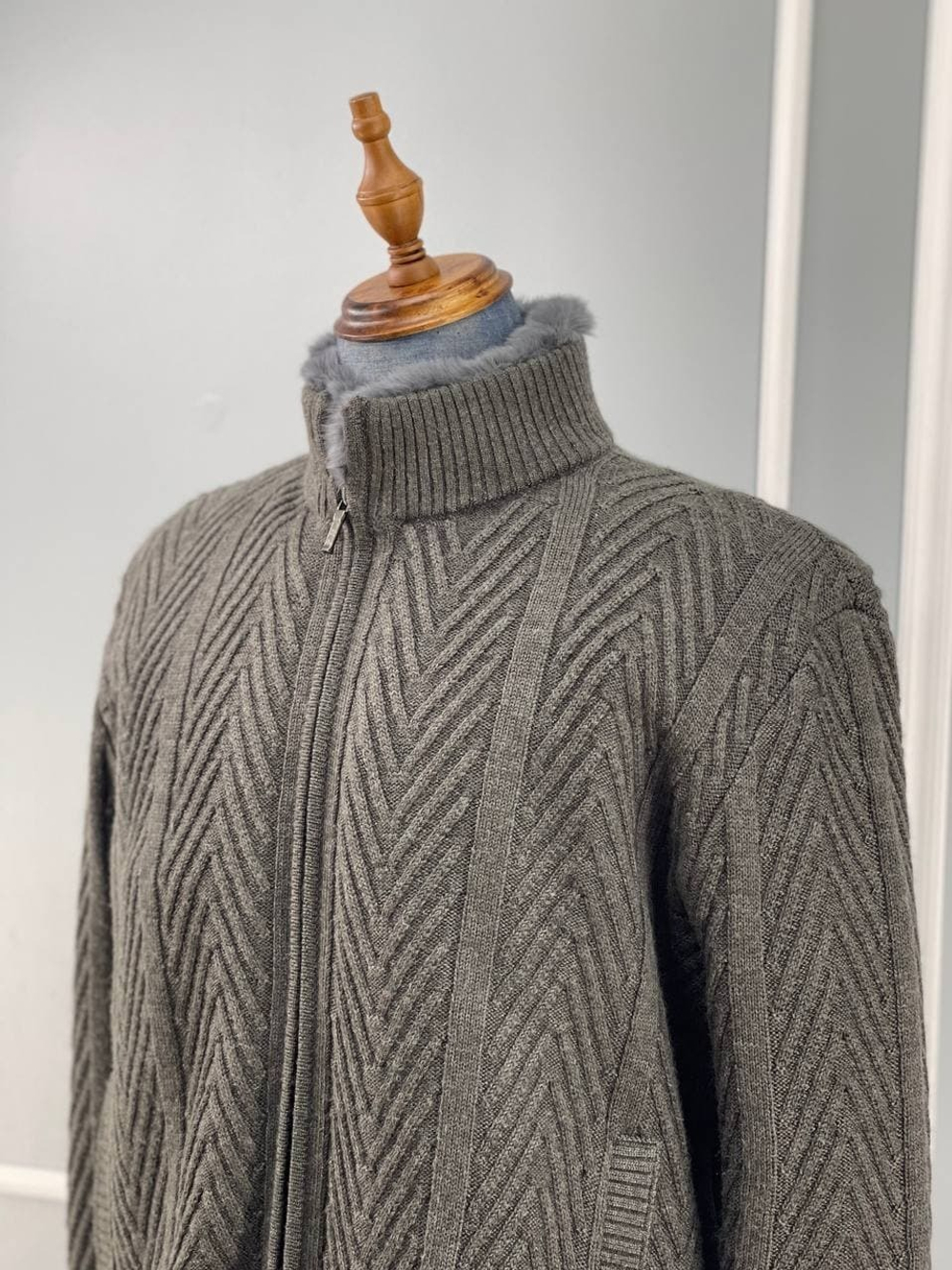 Кардиган Loro Piana с мехом