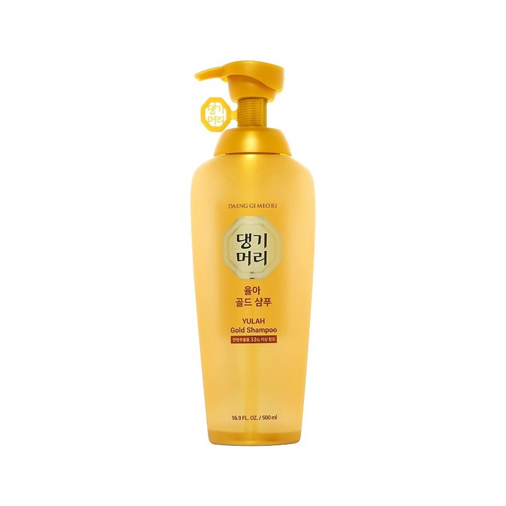 Шампунь для волос укрепляющий с экстрактом юдзу DAENG GI MEO RI Yulah Gold Shampoo 500 мл