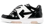 OFF-WHITE Out of Office OOO fashion sneakers men's black and white