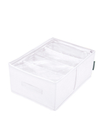 Кофр для обуви 34х48х20 см, 4 ячейки, Санторини