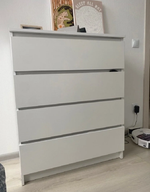 Комод Мори МК 800.4 Белый