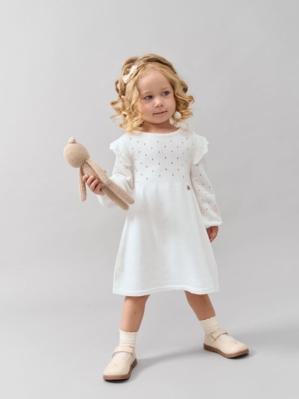 Платье ажурное хлопковое 