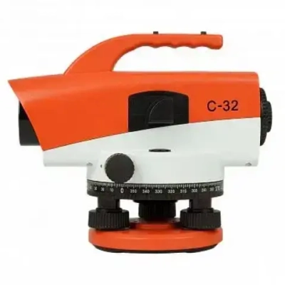 Комплект: оптический нивелир RGK C-32 + штатив S6-N + рейка AMO S3