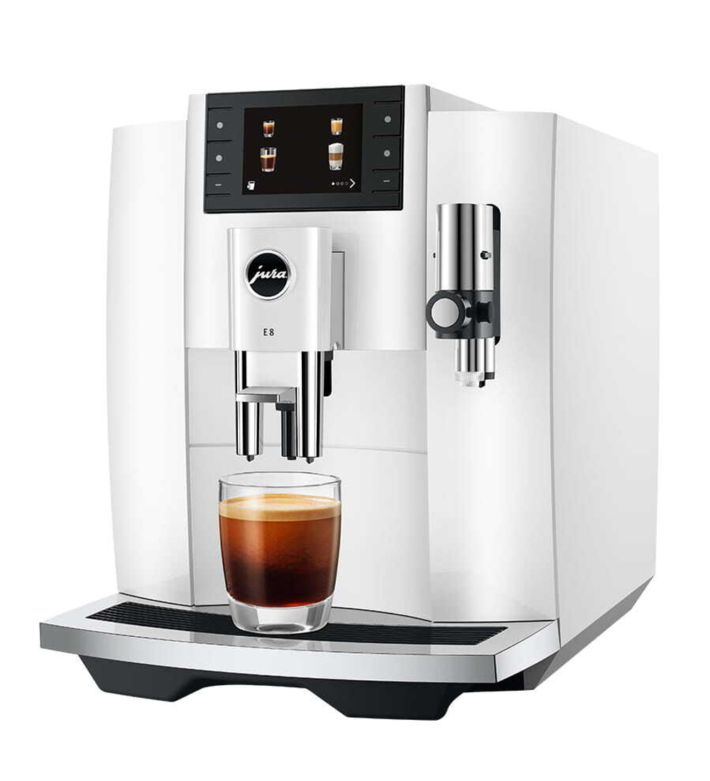 Кофемашина Jura E8 Piano White EC (15585)