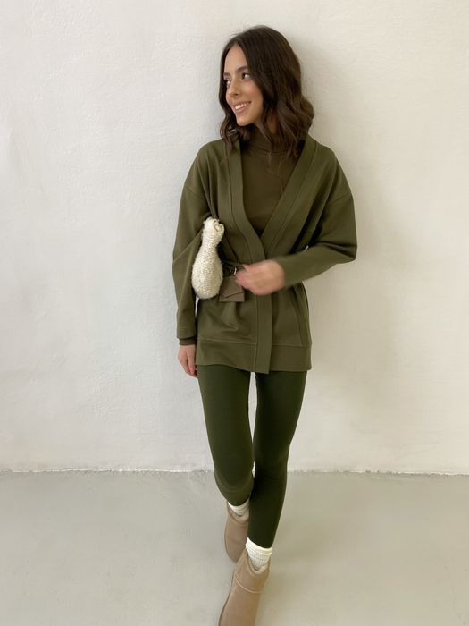 ЛОНГСЛИВ МАДДИ ОЛИВКОВЫЙ (Оливковый XS)