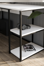 Угловой письменный стол ODIN 140х150 - белый