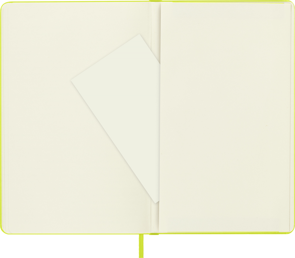Блокнот Moleskine Classic QP062C2 Large 130х210мм PP 240стр. нелинованный твердая обложка лайм