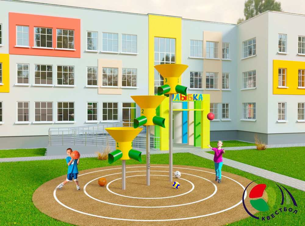 Модуль спортивный Квестбол Воронка