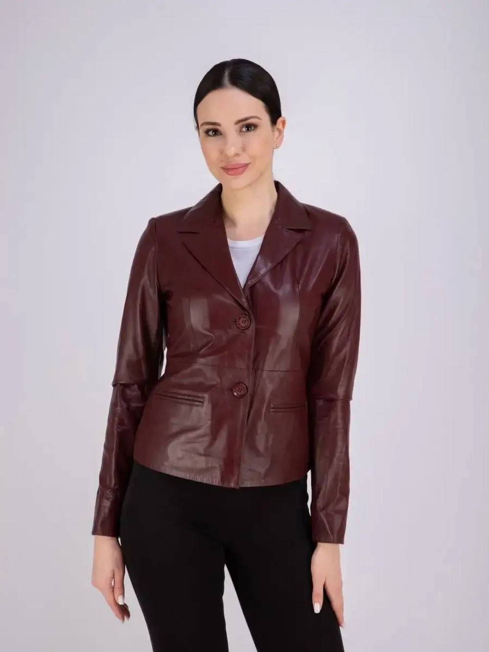 Куртка кожаная из натуральной кожи Турция