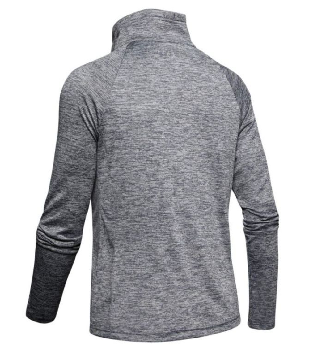 Женская Кофта теннисная Under Armour Women's UA Tech Twist Full Zip - серый