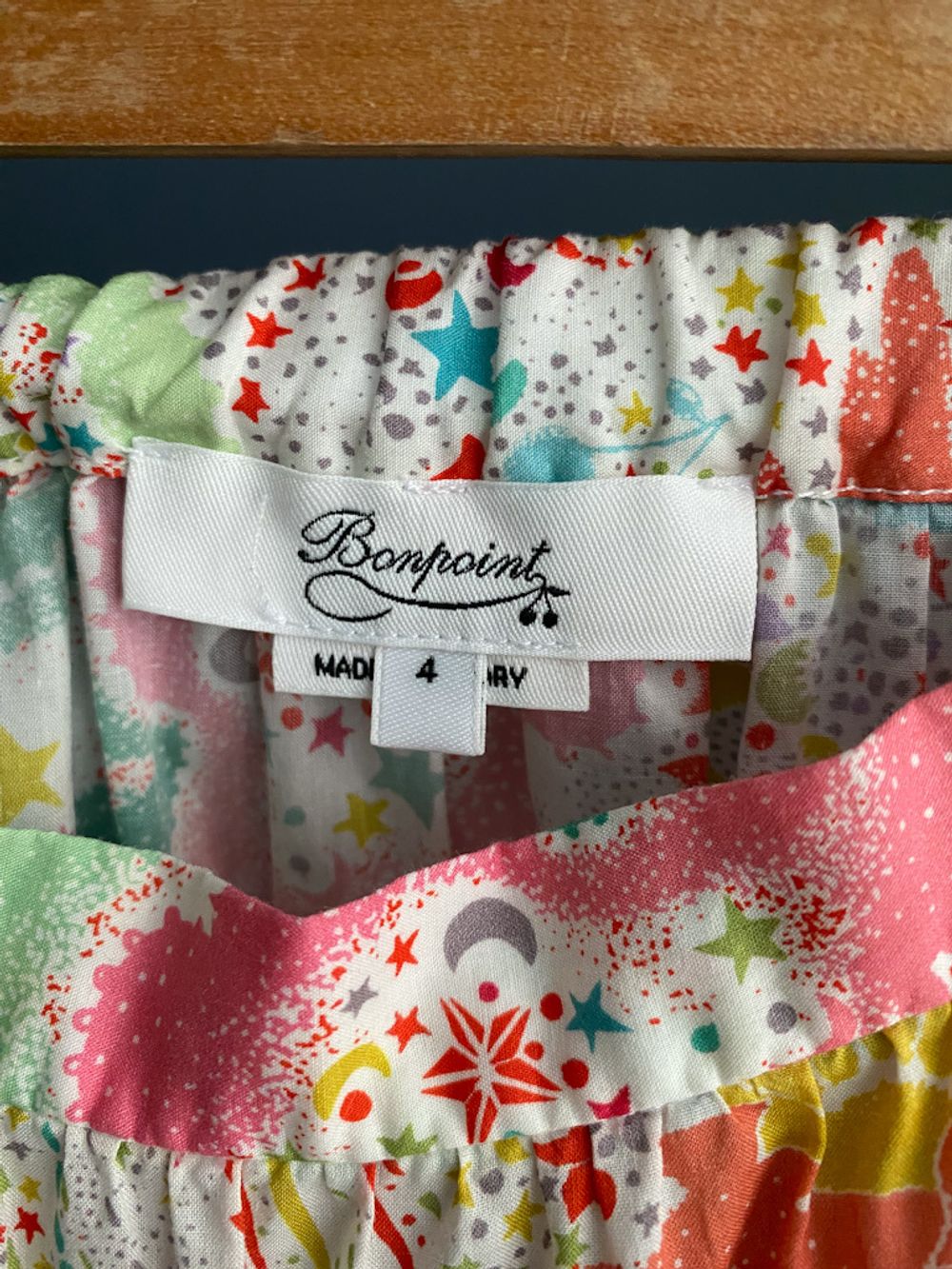 Хлопковая юбка Bonpoint, 128