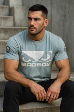 Футболка Bad Boy Prime Walkout 3.0 T-shirt серо-голубой