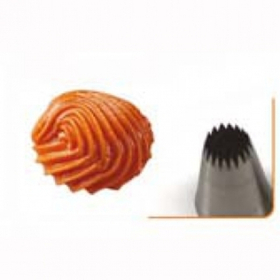 Насадка кондитер. "Хризантема" d=13 мм. нерж. (33862)