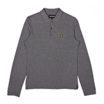 Лонгслив-поло от Lyle & Scott, S