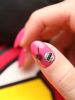 Charmicon 3D Silicone Stickers №144 Be Nice