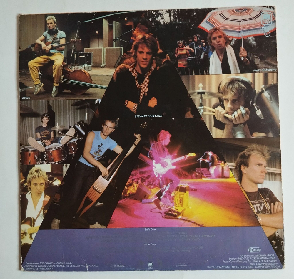 Винтажная виниловая пластинка LP The Police Zenyatta Mondatta (Holland 1980)