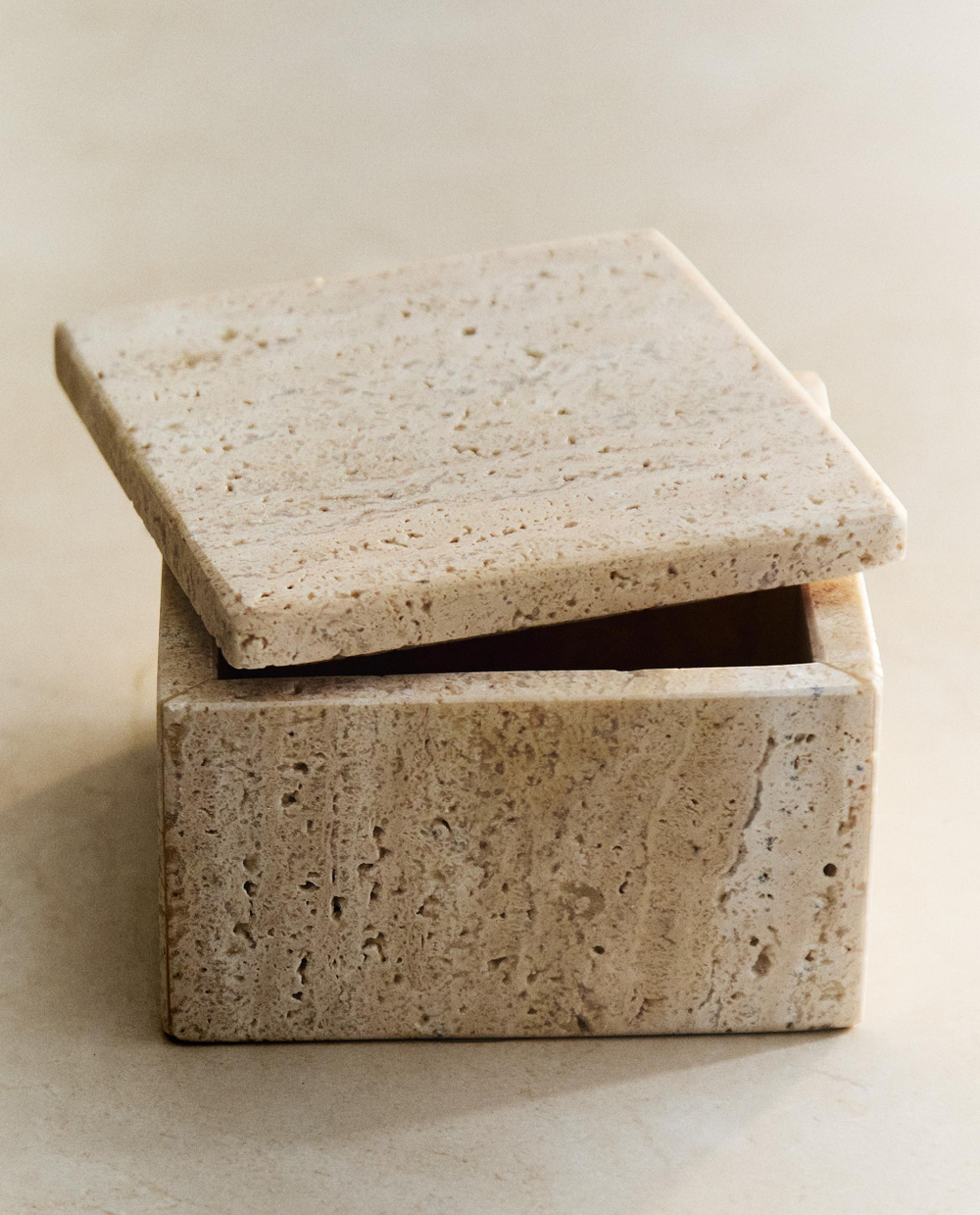 Zara Home коробка для хранения, мрамор, бежевый · 3533/099