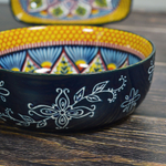 Кокотница с ручкой "Arabesque" 15,5см, керамика