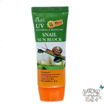 Крем солнцезащитный увлажняющий с Муцином улитки EKEL Soothing & Moisture Snail Sun Block SPF 50/PA+++, 70 мл.