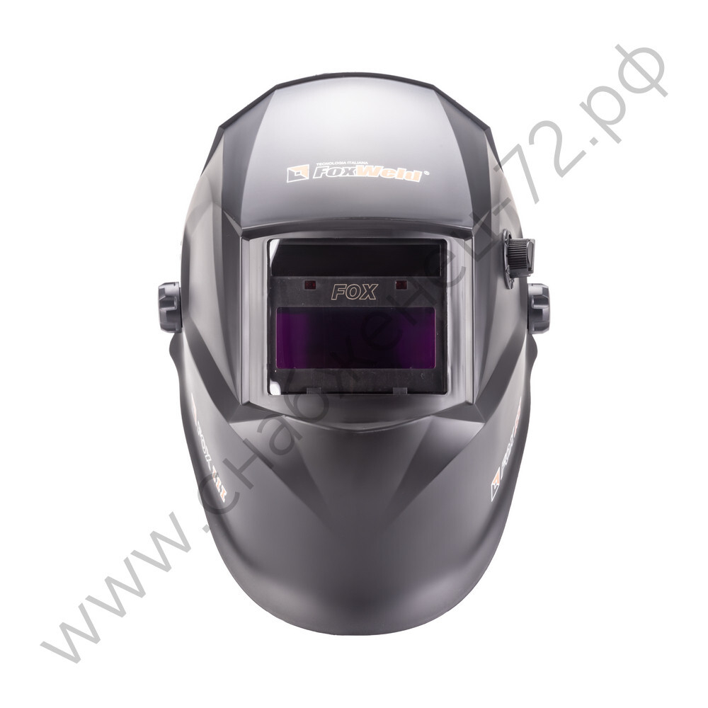 Маска сварщика FOX 3 черная (ф-р АСФ 4/9-13 с внеш. и внутр. рег.) без коробки