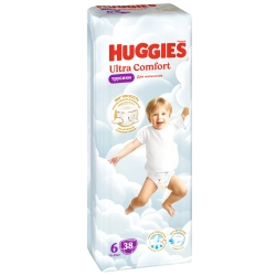 Трусики-подгузники Huggies Ultra Comfort Мал 6 38шт