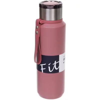 Термос 1100мл «Эльбрус» розовый