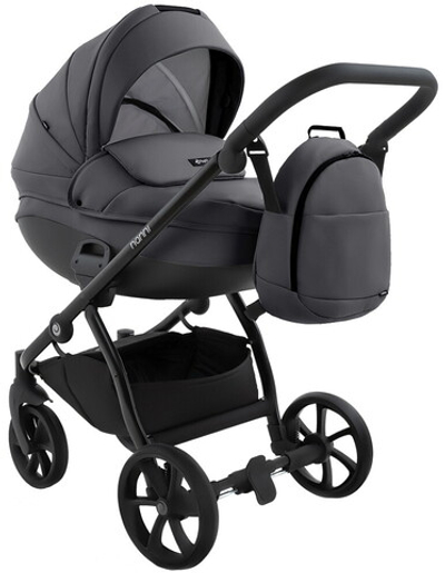 Детская коляска Tutis Nanni 7 Кожа 3 в 1 1533049 Grey