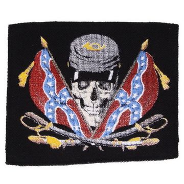 Нашивка Череп конфедерат (95X115)