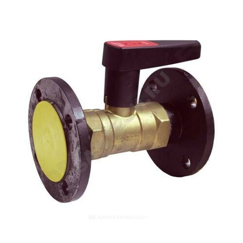 Клапан балансировочный ручной латунь DRV Ду 15 Ру16 фл Kvs=2.11м3/ч без ниппелей Venturi BROEN 4350510S-001005