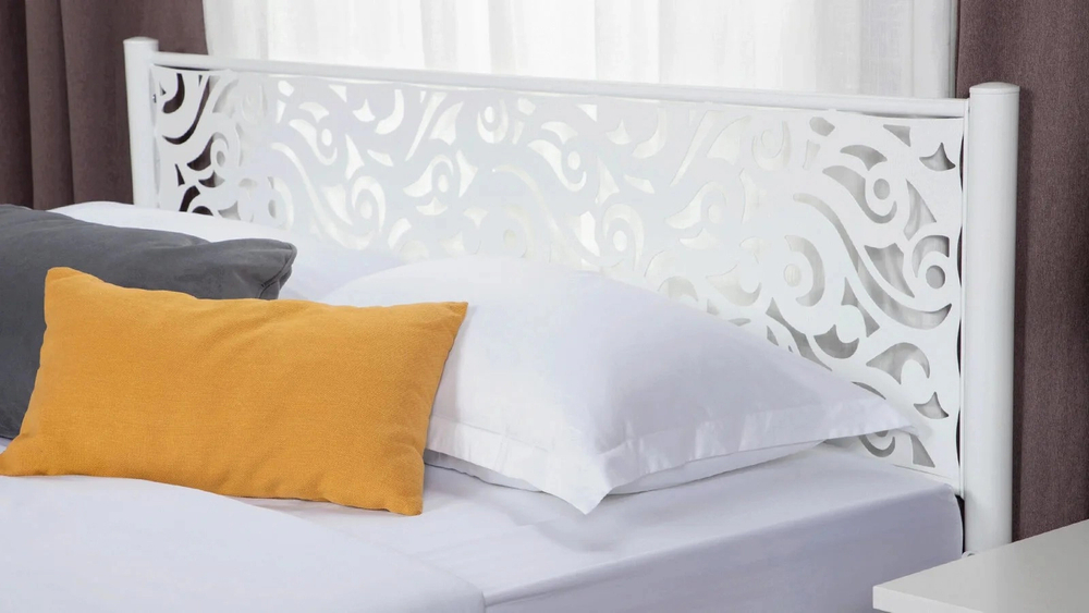 Кровать Форвард Парма 140*200, белый шагрень