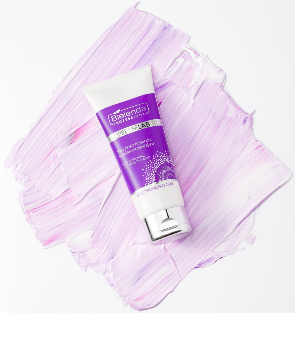 Bielenda Professional Supremelab Microbiome Pro Care - спасательная успокаивающая и увлажняющая маска /   70  ml  / GTIN 5902169046668