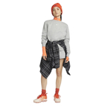 Баскетбольная женская толстовка Nike Phoenix Fleece Sweatshirt Gray