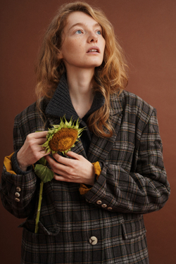 Пиджак Zoe, коричневая клетка