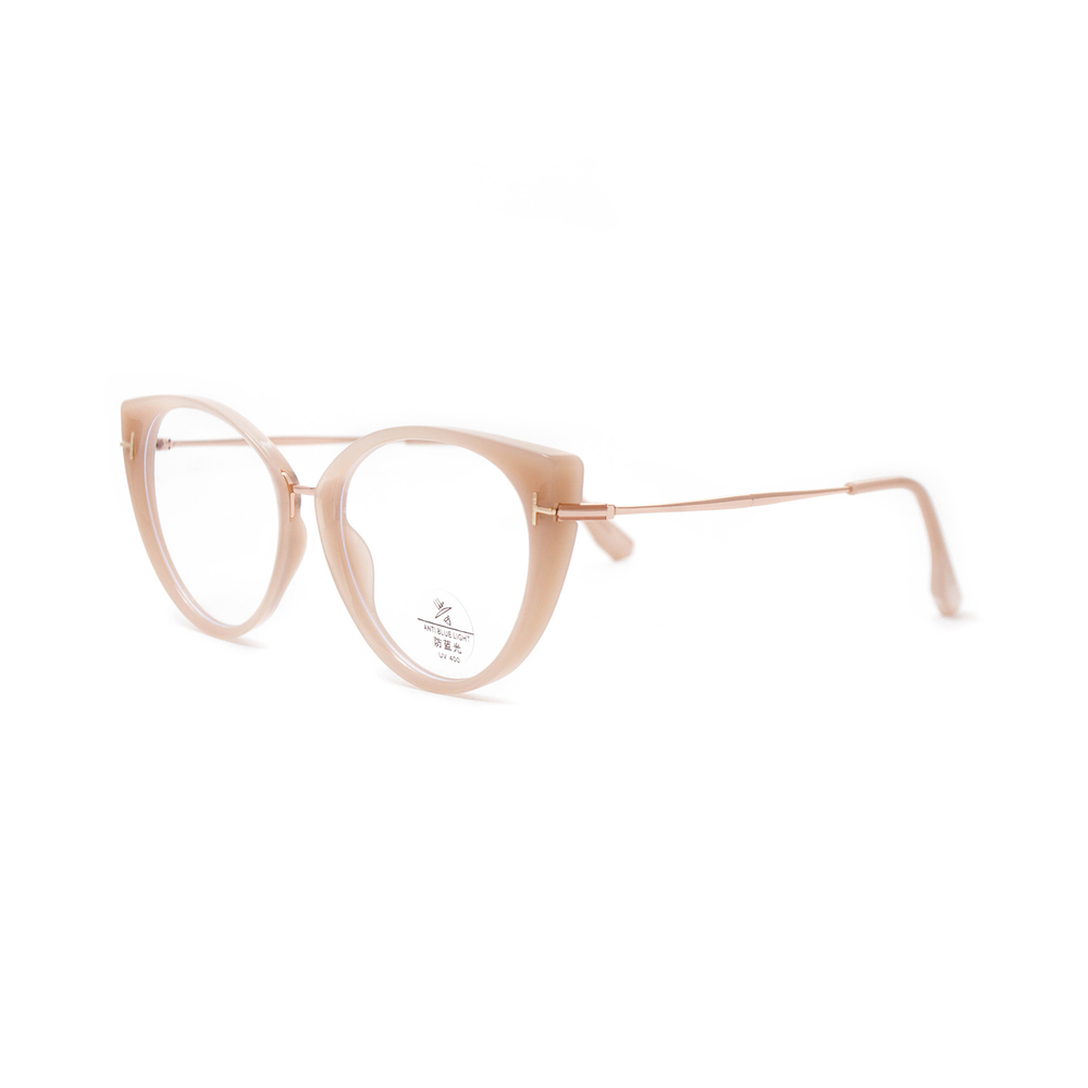 Оправа бабочка YANI S11812 C15 бежевая с золотом