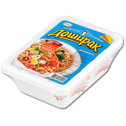 Лапша Доширак со вкусом Морепродуктов 90 гр
