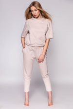 Стильный костюм Nancy (Размер: M) (Цвет: бежевый)