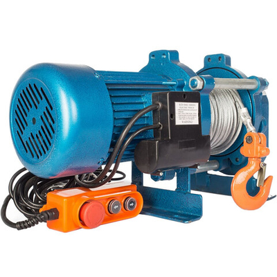 Лебедка электрическая TOR ЛЭК-500 E21 (KCD) 500 кг 220 В с канатом 100 м   1026410