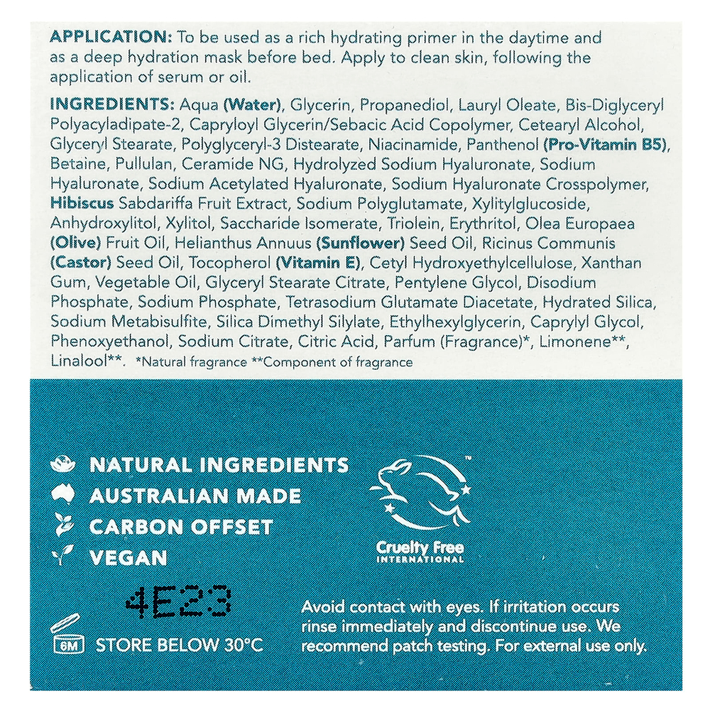 Sukin, Aquaboost 3D, ночной крем с гиалуроновой кислотой, 50 мл (1,69 жидк. Унции)