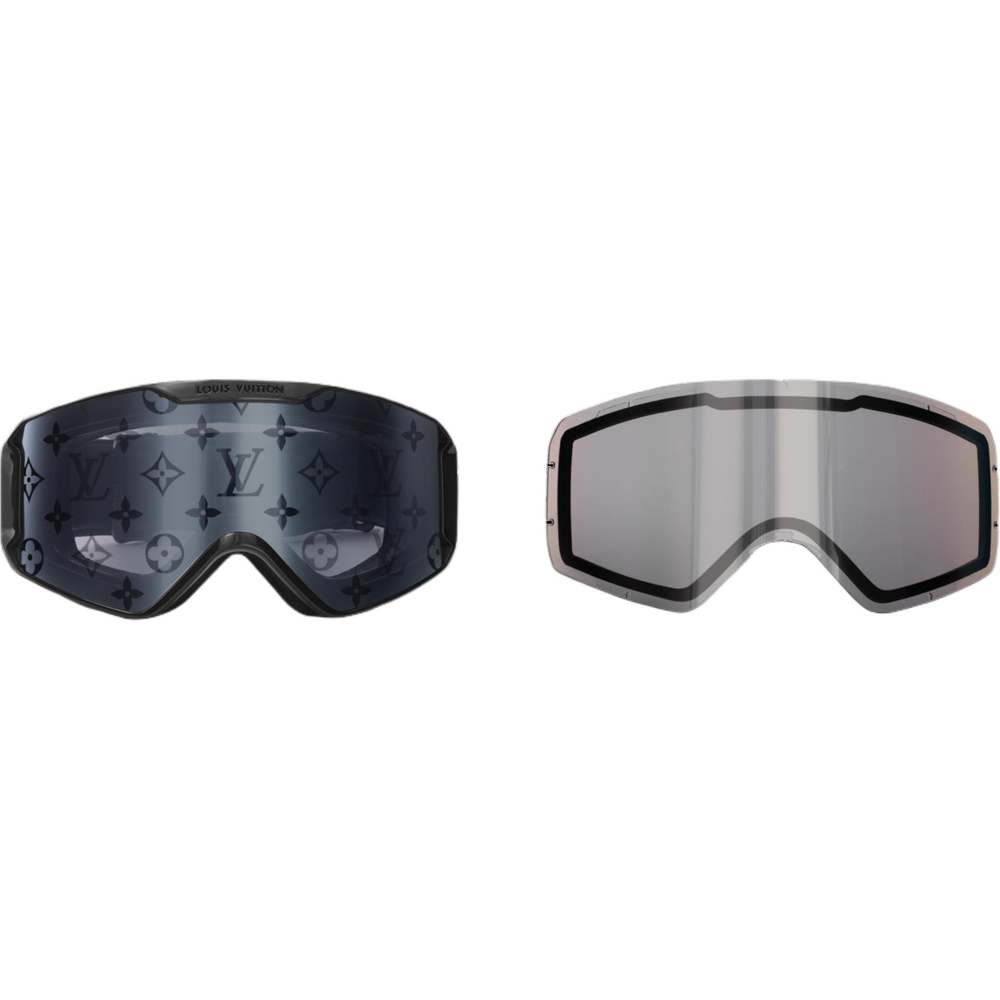 LOUIS VUITTON Z2635E Anti Fog Anti Glare Magnetic Unisex Ski Goggles