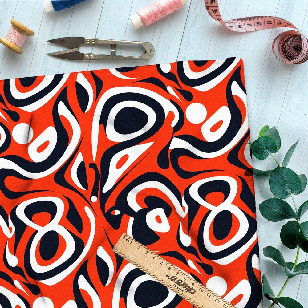 Ткань Ниагара Софт кристальные взлеты фантазий