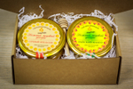 Подарочный набор HoneyForYou с медом-суфле "Фруктовый дуэт"