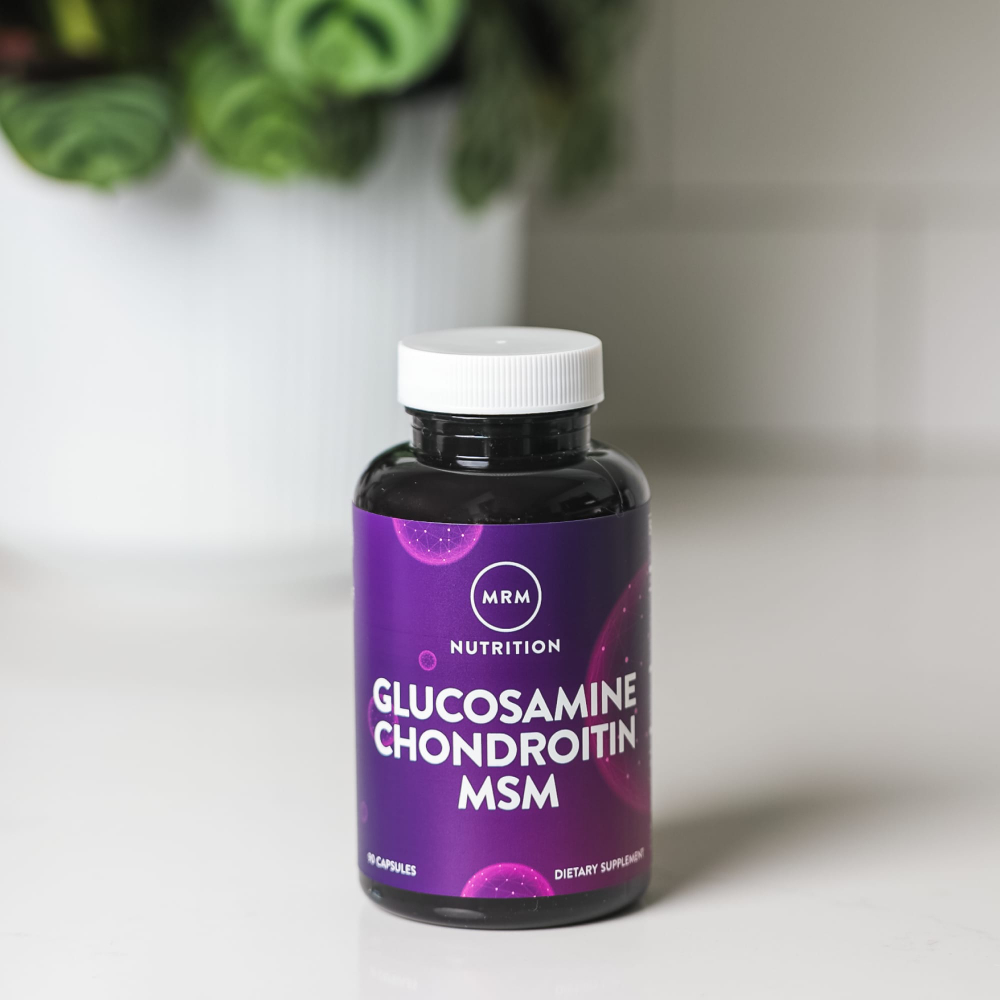 MRM Nutrition, глюкозамин с хондроитином и МСМ, 90 капсул