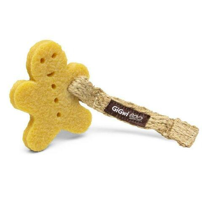 75316 Игрушка для собак Маленький пряник из экорезины 10см, серия GUM GUM DOG ECO, Gigwi