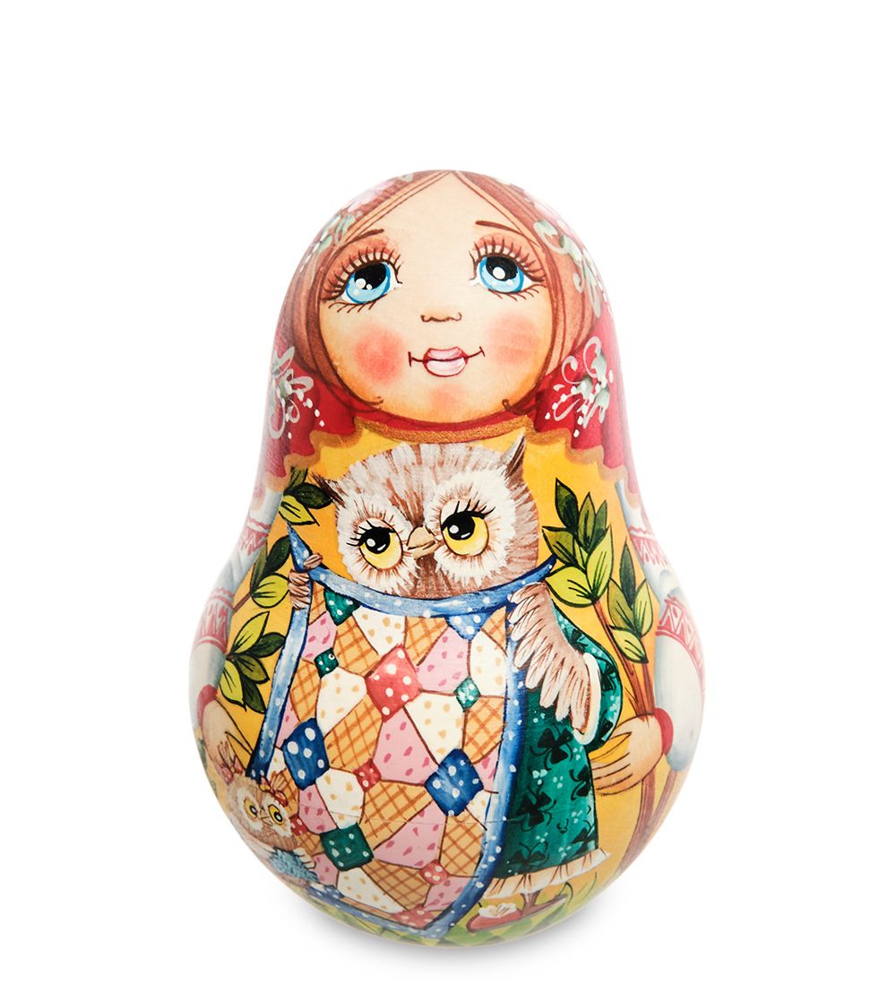 Народные промыслы МР-16/17 Неваляшка сред. «Мария с совой»