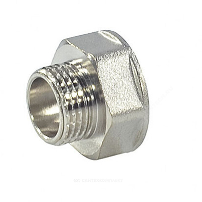 Переход латунь никель реборда Ду 32х25 (1 1/4"х1") ВР/НР SantechSystems .