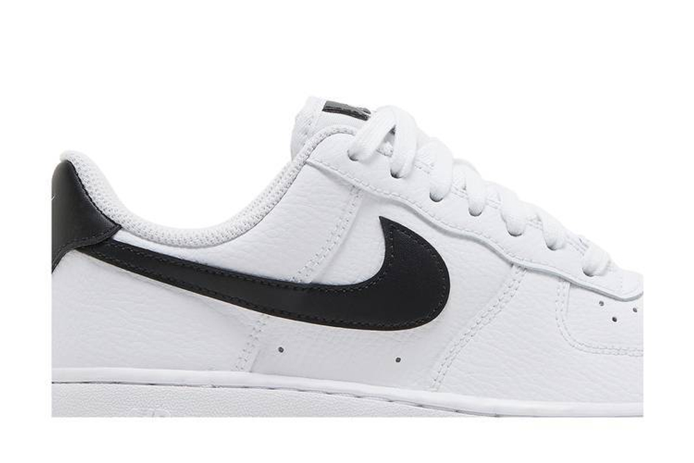 Кроссовки Nike Air Force 1 White Black (Женская размерная сетка)