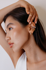 Кафф "DEEP SHINE" в серебре