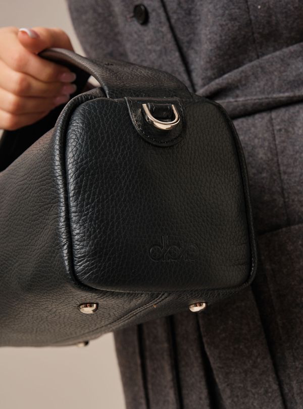 Кожаная сумка Solea DBR 31365 черный